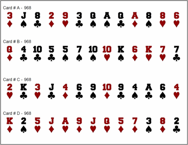 DINGO game board
